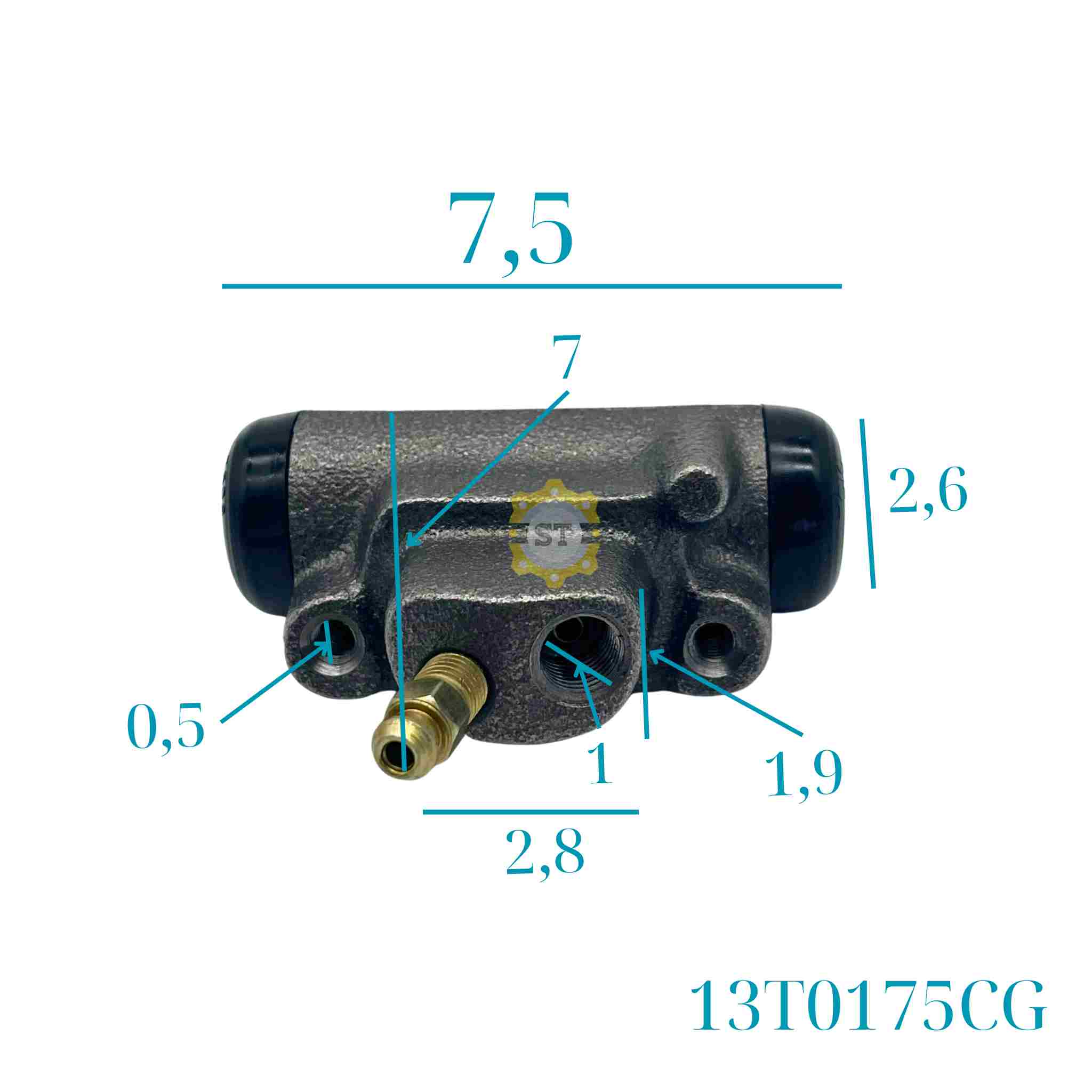 Đờ lu S KIA 1T4 có xả RH - TCIC 13T0175CG 9 Đờ lu S KIA 1T4 có xả RH - TCIC 13T0175CG