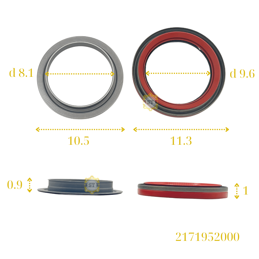 Phớt đầu cơ HD D6GA/D4GA 2171952000 10 Phớt đầu cơ HD D6GA/D4GA 2171952000 - Ảnh 10