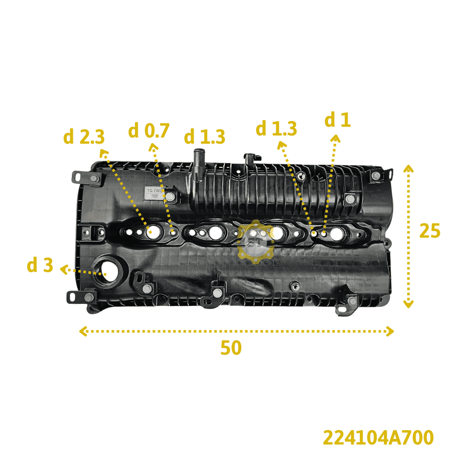 Nắp giàn cò HD Grand Starex 224104A700 4 Nắp giàn cò HD Grand Starex 224104A700 - Ảnh 4