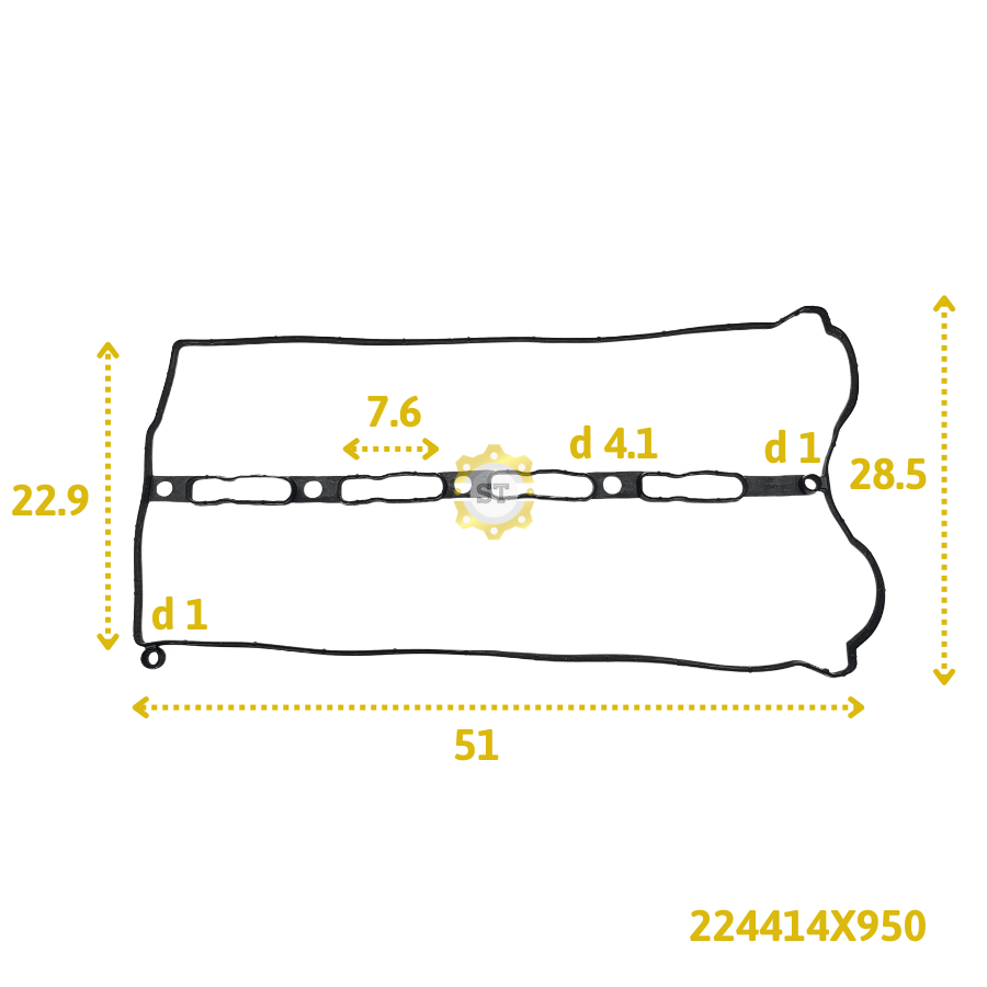 Ron giàn cò KIA BOGOIII 1T 224414X950 2 Ron giàn cò KIA BOGOIII 1T 224414X950 - Ảnh 2
