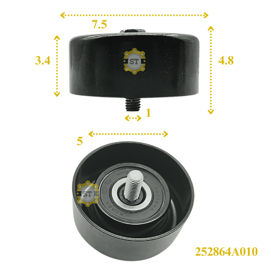 Bi tăng tổng HD POTER 2 MB 4A010(33x76) 252864A010 4 Bi tăng tổng HD POTER 2 MB 4A010(33x76) 252864A010