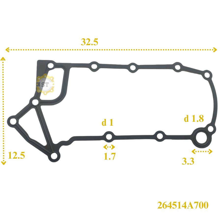 Ron két mát dầu HD Poter 2 To 264514A700 2 Ron két mát dầu HD Poter 2 To 264514A700 - Ảnh 2