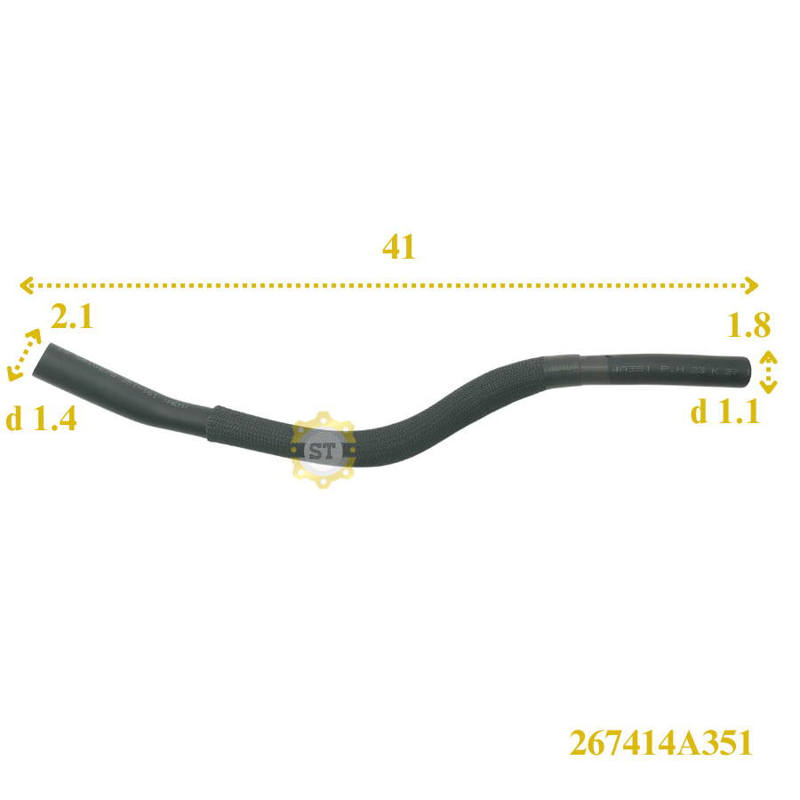 Ống hơi thông gió HD Poter 2 267414A351 6 Ống hơi thông gió HD Poter 2 267414A351 - Ảnh 6