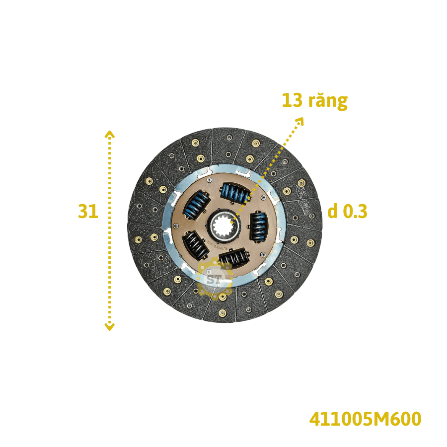 Lá côn HD EX8 ĐK 310 411005M600 9 Lá côn HD EX8 ĐK 310 411005M600 - Ảnh 9