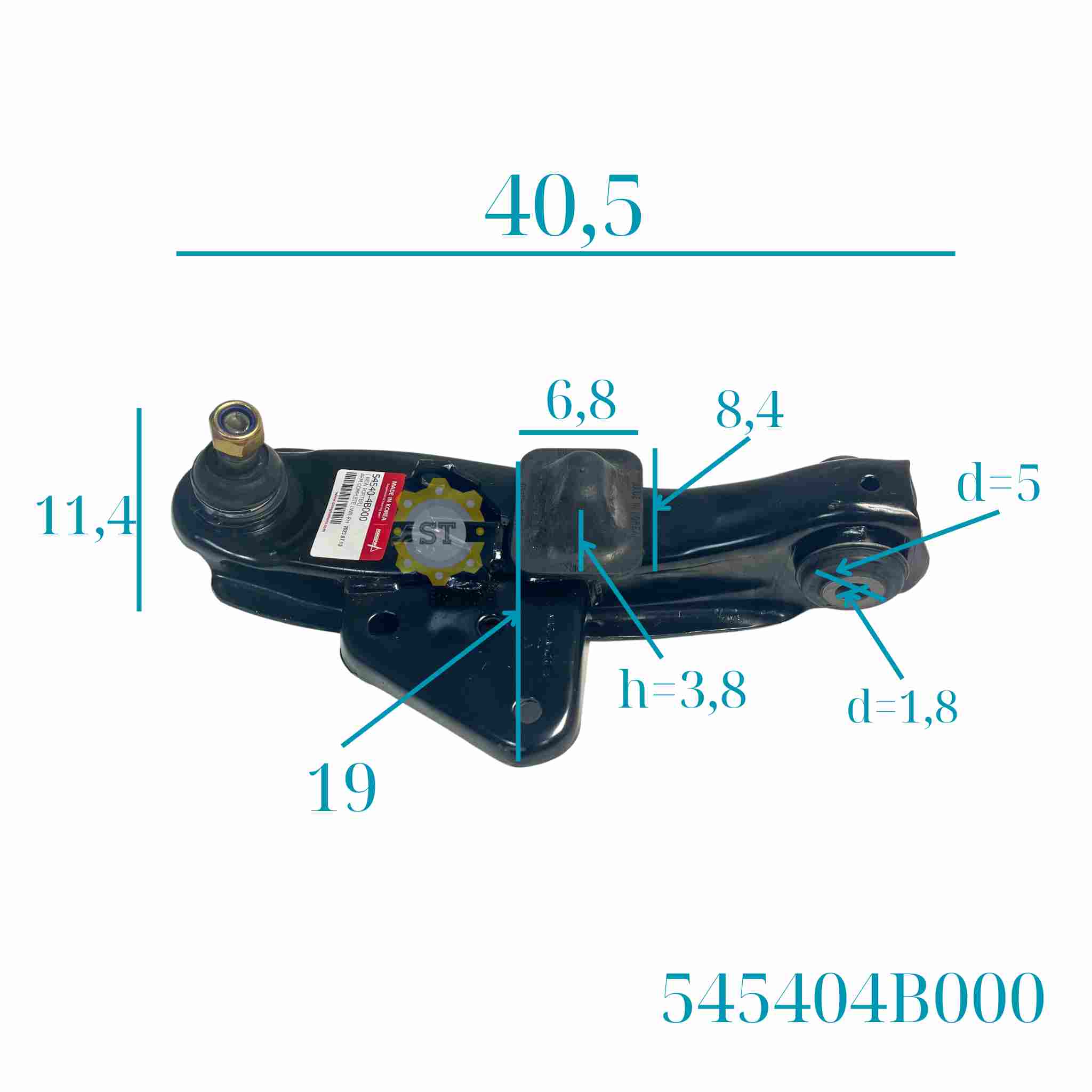 Càng Y HD 1T97-POTER 2 RH 545404B000 9 Càng Y HD 1T97-POTER 2 RH 545404B000 - Ảnh 9