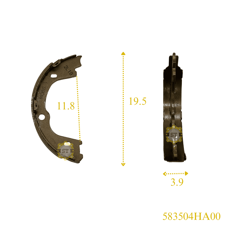 Má phanh tay HD Grand Starex 583504HA00 10 Má phanh tay HD Grand Starex 583504HA00 - Ảnh 10