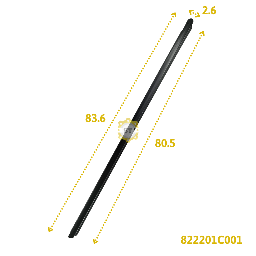 Nẹp kính cửa ngoài Tr HD Getz RH 822201C001 9 Nẹp kính cửa ngoài Tr HD Getz RH 822201C001 - Ảnh 9