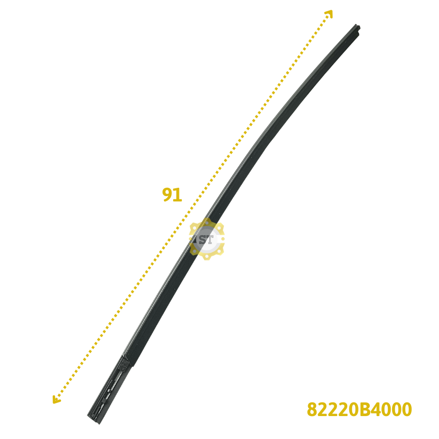 Nẹp chân kính ngoài trước HD Grand i10 83210B4000 2 Nẹp chân kính ngoài trước HD Grand i10 83210B4000 - Ảnh 2