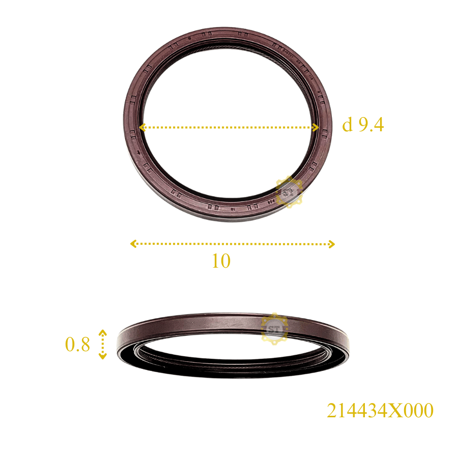 Phớt đuôi cơ KIA BOGO 3-K3000 - 90x110 214434X000 9 Phớt đuôi cơ KIA BOGO 3-K3000 - 90x110 214434X000 - Ảnh 9