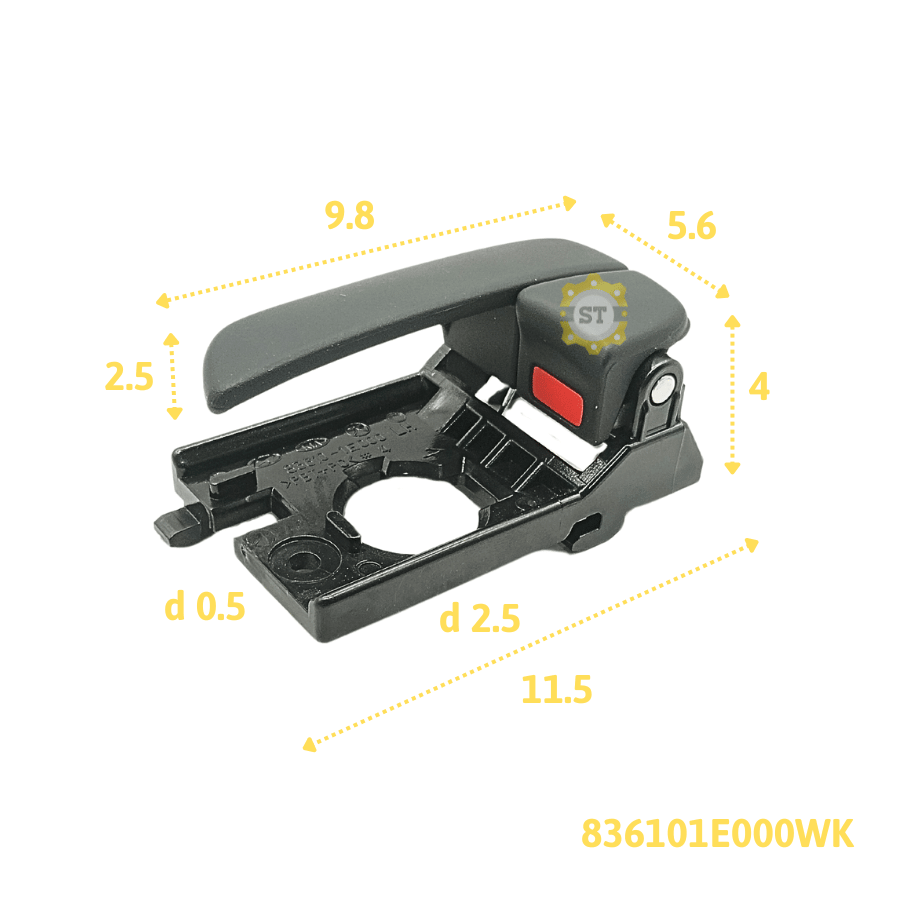 Tay mở cửa HD Verna 2009-2010 LH 836101E000WK 9 Tay mở cửa HD Verna 2009-2010 LH 836101E000WK - Ảnh 9
