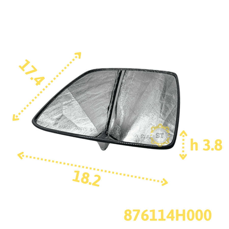 Mặt gương HD Grand Starex LH 876114H000 9 Mặt gương HD Grand Starex LH 876114H000 - Ảnh 9