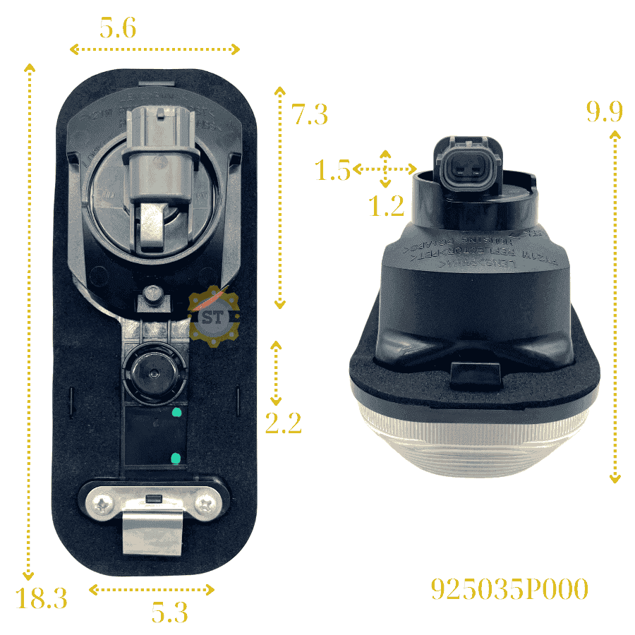 Đèn xi nhan tai xe HD EX8 LH 925035Р000 9 Đèn xi nhan tai xe HD EX8 LH 925035Р000