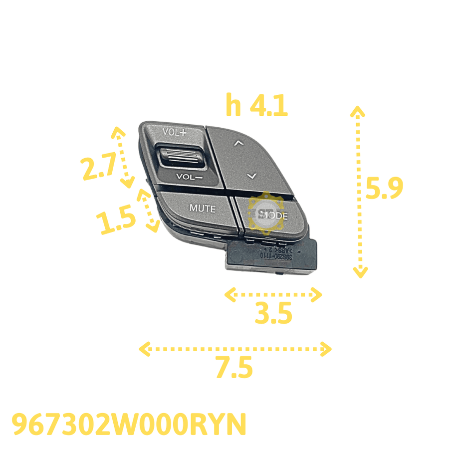 Điều khiển từ xa HD Santafe 13-16 LH 967302W000RYN 9 Điều khiển từ xa HD Santafe 13-16 LH 967302W000RYN