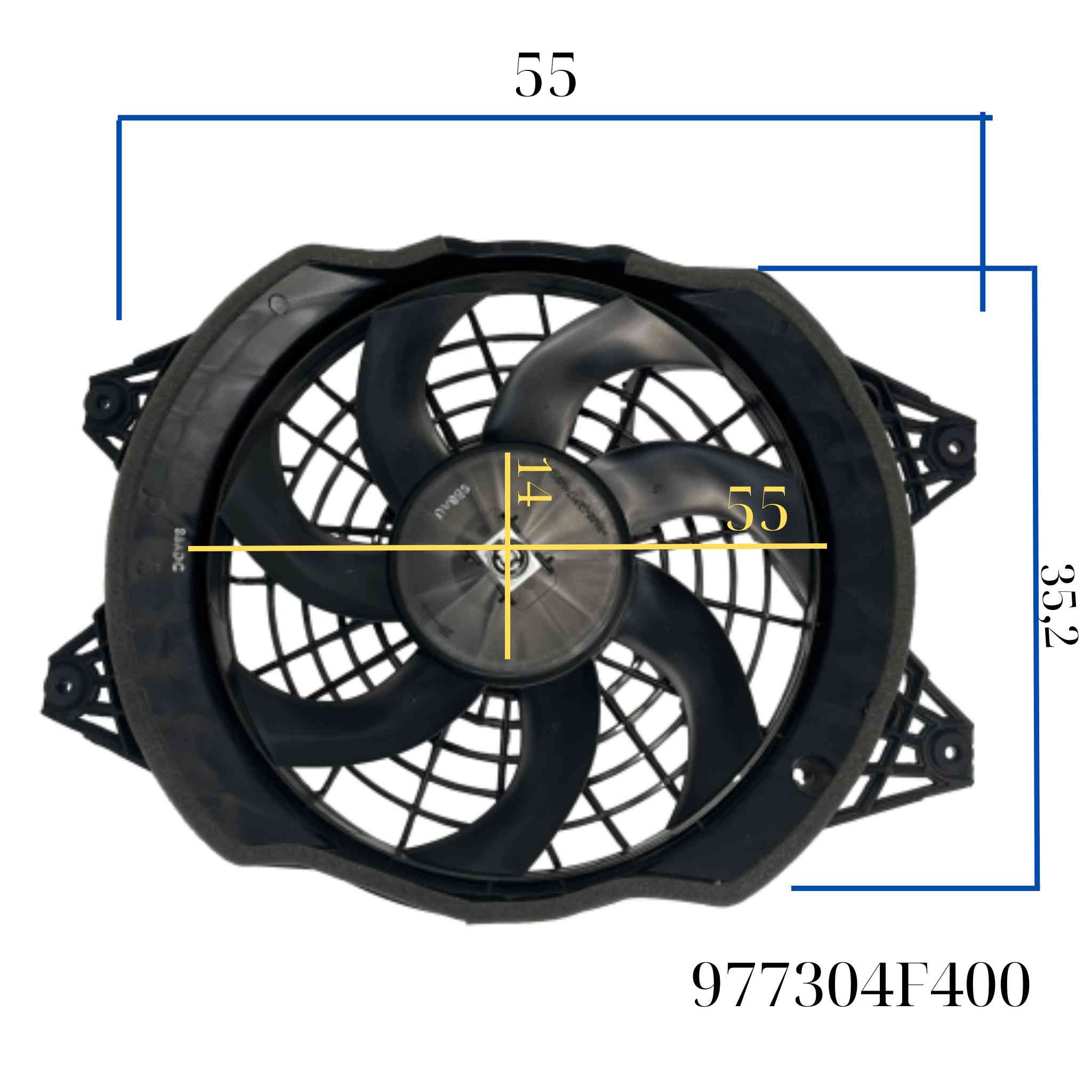 Quạt giàn nóng HD POTERII 19 - K250 - 4F400 - 4F900 977304F400 8 Quạt giàn nóng HD POTERII 19 - K250 - 4F400 - 4F900 977304F400 - Ảnh 8