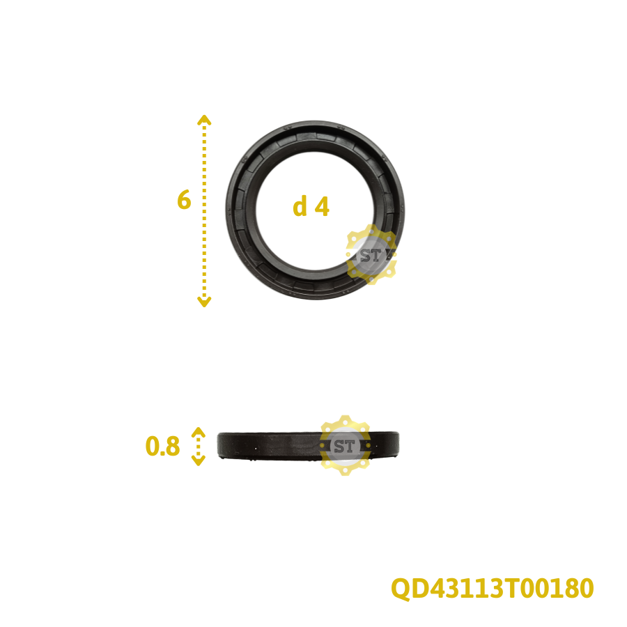 Phớt đầu hộp số HD ECOUNTY 40x58 QD43113T00180 9 Phớt đầu hộp số HD ECOUNTY 40x58 QD43113T00180 - Ảnh 9