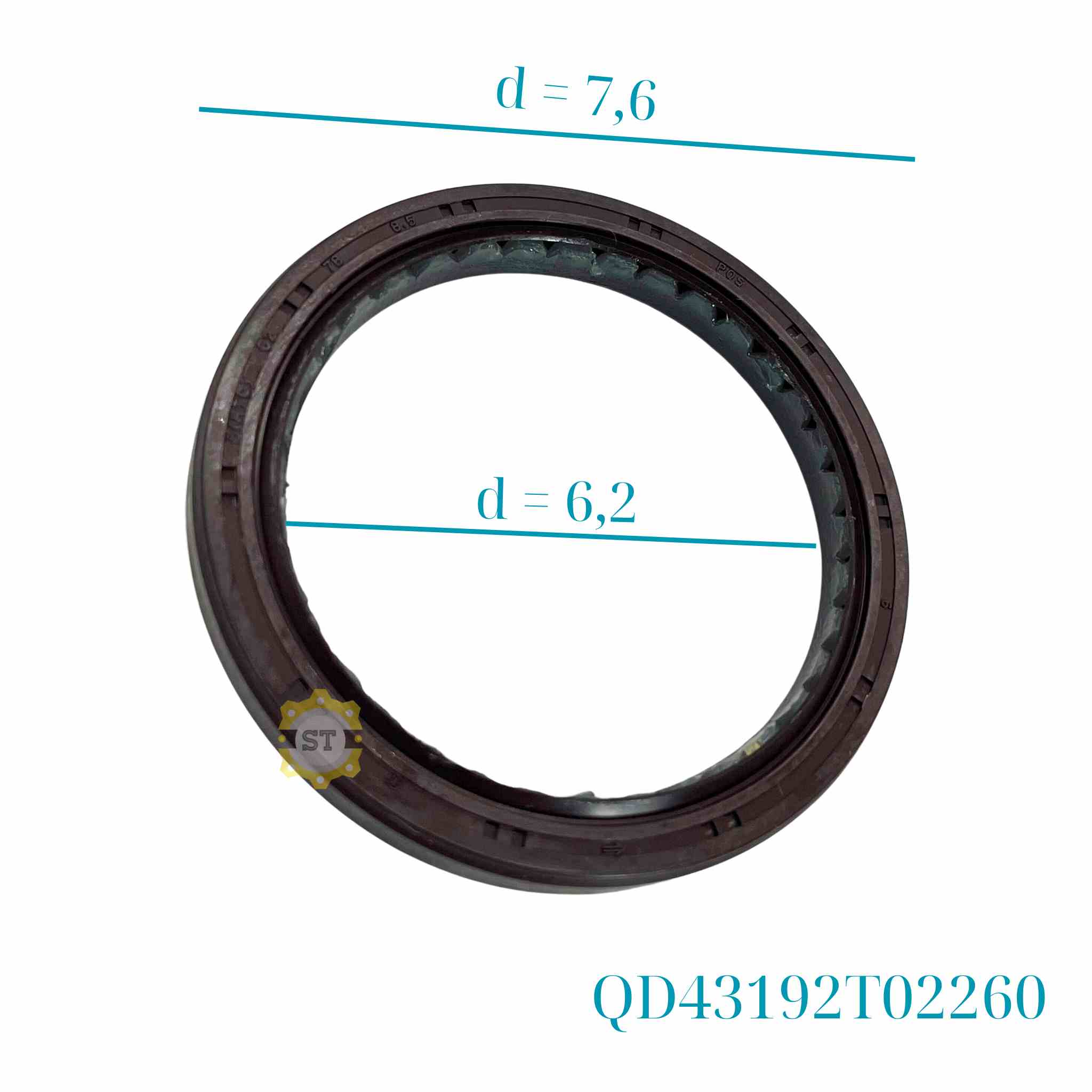 Phớt đuôi hộp số HD SOLATI 43192T02260 QD43192T02260 8 Phớt đuôi hộp số HD SOLATI 43192T02260 QD43192T02260 - Ảnh 8