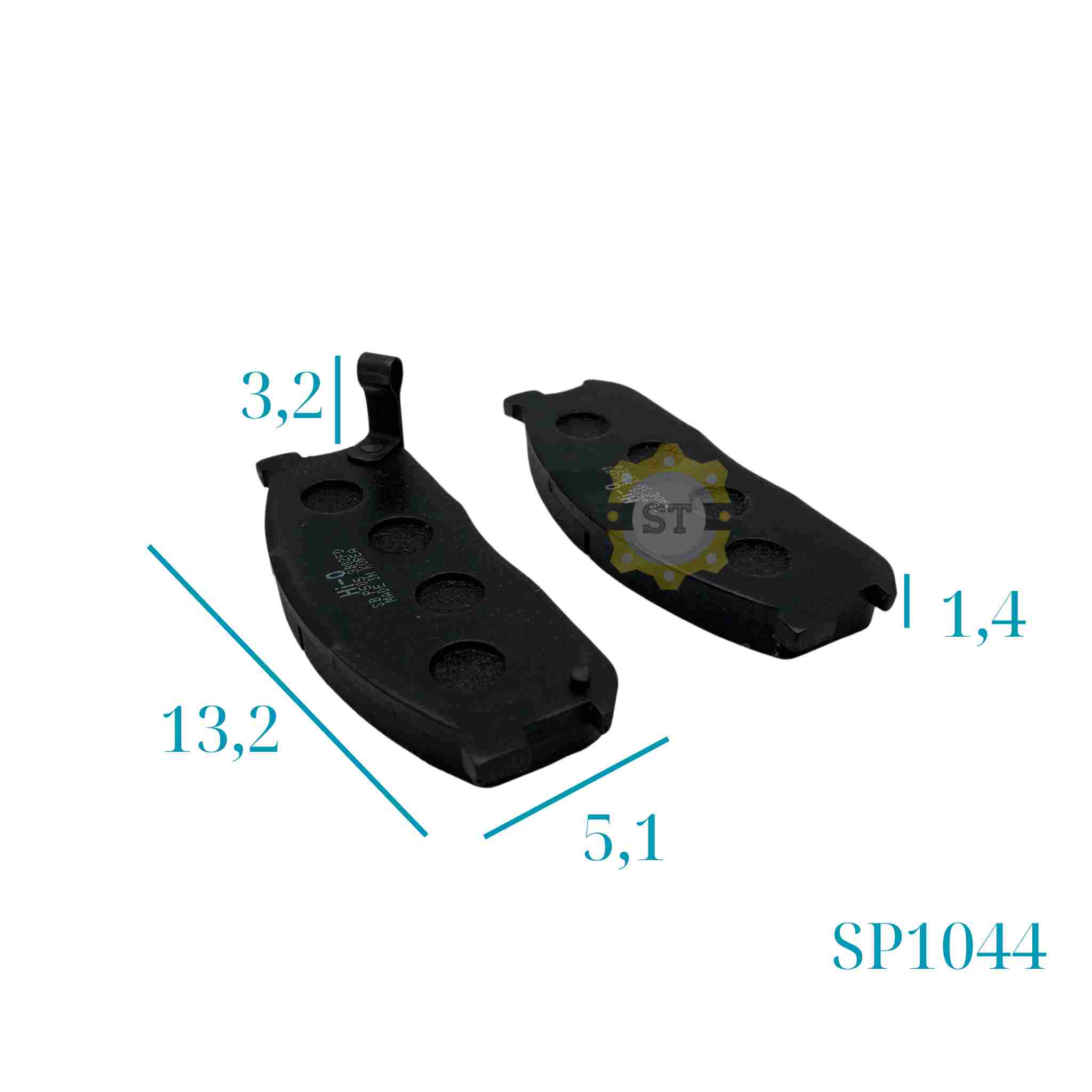 Má phanh KIA BESTA/BOGO TR SP1044 SP1044 9 Má phanh KIA BESTA/BOGO TR SP1044 SP1044 - Ảnh 9